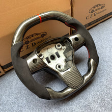 Load image into Gallery viewer, Tesla Model 3 2017/2018/2019/2020 carbon fiber steering wheel from CZD with black carbon