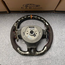 Load image into Gallery viewer, CZD auto parts for Volkswagen VW Golf 6 (VI) 2009-2012 carbon fiber steering wheel with forged carbon fiber &amp; LED