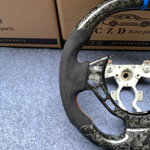 Load image into Gallery viewer, CZD autoparts for Nissan gtr r35 2009-2016 carbon fiber steering wheel with black alcantara