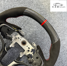 Load image into Gallery viewer, CZD auto parts for Acura NSX 2017+ carbon fiber steering wheel with alcantara