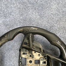 Load image into Gallery viewer, CZD Autoparts for Ford  Edge SE ST AWD/ Fusion/ Mondeo MK5/ Galaxy/ S-Max 2013-2020 carbon fiber steering wheel with red stripe line