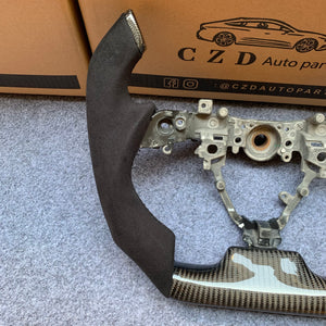 czd auto parts carbon fiber steering wheel for Toyota IQ with F1 shape