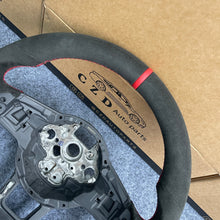 Load image into Gallery viewer, CZD auto parts for Volkswagen Golf 7 GTI Golf R MK7 VW Polo GTI Scirocco 2015 2016 carbon fiber steering wheel with full alcantara leather