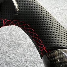 Load image into Gallery viewer, CZD auto parts for Dodge Charger 2015-2021 carbon fiber steering wheel with red stripe line