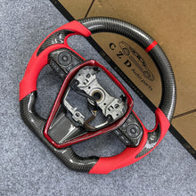 Load image into Gallery viewer, CZD autoparts for Toyota 8th gen Camry se xse le xle 2018-2022/ Avalon 2018-2022 carbon fiber steering wheel