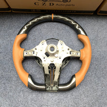 Load image into Gallery viewer, CZD Autoparts For BMW X5M X4 carbon fiber steering wheel inner trim in gloss yellow