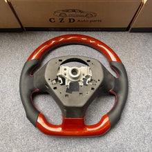 Load image into Gallery viewer, CZD auto parts for Subaru Impreza /WRX /STI/ Multifunction 2008 - 2014 carbon fiber steering wheel with  peach wood