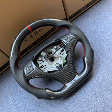 Load image into Gallery viewer, CZD autoparts for BMW M3 E90 E92 E93 2008-2013 carbon fiber steering wheel with gloss black carbon fiber