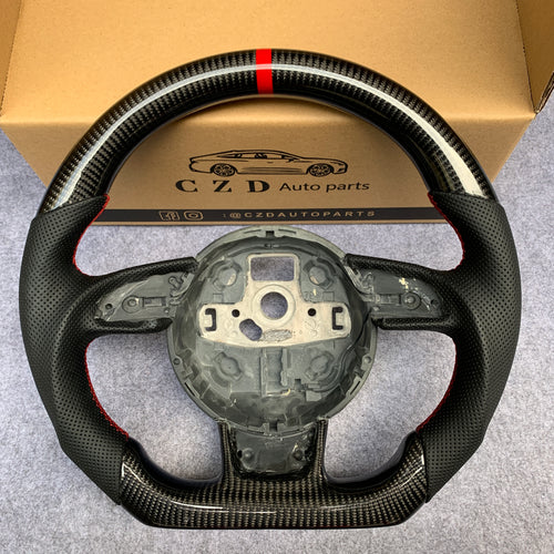 CZD auto parts carbon fiber steering wheel for Audi S4 (B8) Avant