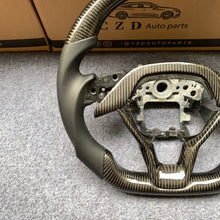 Load image into Gallery viewer, CZD auto parts for Honda 10th gen Accord EXL EX LX 2018-2022 carbon fiber steering wheel with smooth leather side