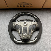 Load image into Gallery viewer, CZD auto parts for CTS 2014 2015 2016 carbon fiber steering wheel  with alcantara leather side