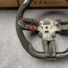 Load image into Gallery viewer, CZD auto parts carbon fiber steering wheel for Ford Mustang 2010-2014 with alcantara