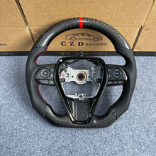 Load image into Gallery viewer, CZD auto parts for Toyota 8th gen Camry se xse le xle 2018-2022 carbon fiber steering wheel