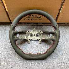 Load image into Gallery viewer, CZD auto parts JEEP WRANGLER JL GLADIATOR 2018+ carbon fiber steering wheel with smooth leather top &amp; bottom