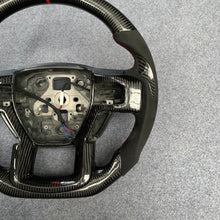 Load image into Gallery viewer, CZD Auto Parts carbon fiber steering wheel for Ford F-150 2015-2020 with red stripe