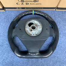 Load image into Gallery viewer, CZD auto parts for volvo s60 2005-2009 carbon fiber steering wheel custmized stripe line