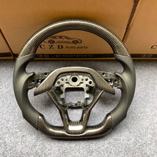 Load image into Gallery viewer, CZD auto parts for Honda Insight 2019-2021 carbon fiber steering wheel with smooth leather side