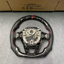 Load image into Gallery viewer, czd auto parts carbon fiber steering wheel for Honda 11th gen Civic XI 2021-2022 with honeycomb carbon fiber
