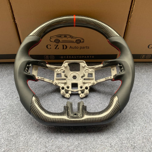 czd auto parts carbon fiber steering wheel for Ford Mustang 2018-2023