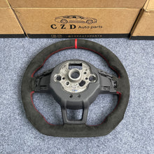 Load image into Gallery viewer, CZD auto parts for Volkswagen Golf 7 GTI Golf R MK7 VW Polo GTI Scirocco 2015 2016 carbon fiber steering wheel with full alcantara leather