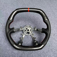 Load image into Gallery viewer, CZD auto parts carbon fiber steering wheel for Chevrolet Corvette C5 1997-2004 with flat top flat  bottom shape