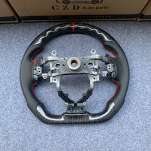 Load image into Gallery viewer, CZD Autoparts For Honda 9th gen Civic/SI 2012-2015 carbon fiber steering wheel SI badge bottom