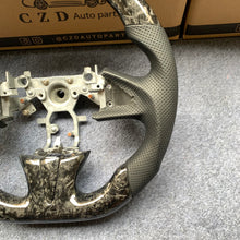 Load image into Gallery viewer, czd auto parts carbon fiber steering wheel for Infiniti Q50 with forged carbon fiber