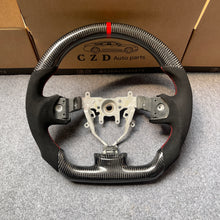 Load image into Gallery viewer, CZD auto parts for  Outback 2008-2009  carbon fiber steering wheel with alcantara leather side