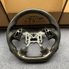 Load image into Gallery viewer, CZD auto parts for Acura TL 2004-2006 carbon fiber steering wheel with carbon trim