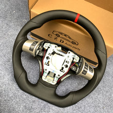 Load image into Gallery viewer, CZD autoparts for  Chevrolet Corvette C6 Z06 C6 2005-2013 carbon fiber steering wheel with  full smooth leather
