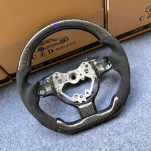 Load image into Gallery viewer, czd auto parts carbon fiber steering wheel for Subaru BRZ 2016-2019 with purple stripe