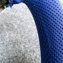 Load image into Gallery viewer, czd auto parts carbon fiber steering wheel for Honda 10th gen Accord EXL EX LX/Insight with blue perforated leather
