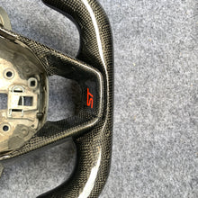 Load image into Gallery viewer, CZD Autoparts for Ford  Edge SE ST AWD/ Fusion/ Mondeo MK5/ Galaxy/ S-Max 2013-2020 carbon fiber steering wheel with red stripe line