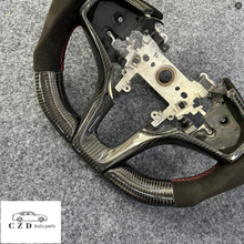 Load image into Gallery viewer, CZD auto parts for Acura NSX 2017+ carbon fiber steering wheel with alcantara