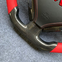 Load image into Gallery viewer, CZD auto parts for Infiniti EX35/ EX37/ G25/ G35/ G37/ G37X/ Q40/ Q60/ QX50 2007-2018 carbon fiber steering wheel with red stripe line