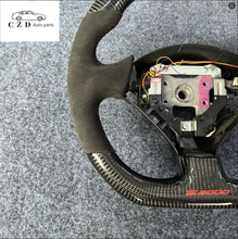 Load image into Gallery viewer, CZD auto parts for  Honda Insight 2000-2006 carbon fiber steering wheel with ferrari light