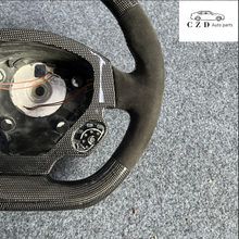 Load image into Gallery viewer, CZD auto parts for for Ferrari F430 carbon fiber steering wheel with alcantara