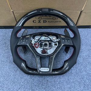 czd auto parts carbon fiber steering wheel for 2014 Mercedes E63 AMG-S