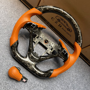 czd auto parts carbon fiber steering wheel for Acura TL/ILX with gear knob