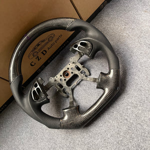 czd auto parts carbon fiber steering wheel for Acura TL with black stripe
