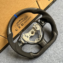 Load image into Gallery viewer, CZD auto parts for Toyota 86 (GT86) 2016-2020 carbon fiber steering wheel with blue stripe line