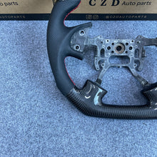 Load image into Gallery viewer, CZD auto parts for Acura TL 2004-2006 carbon fiber steering wheel with red stripe line