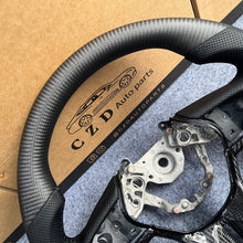 Load image into Gallery viewer, CZD autoparts for Nissan GTR R50 2017-2022 carbon fiber steering wheel with matte carbon fiber