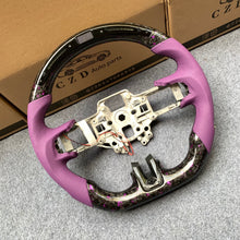 Load image into Gallery viewer, 2018-2023 Ford Mustang/SHELBY GT350 LED at top carbon fiber steering wheel from czd