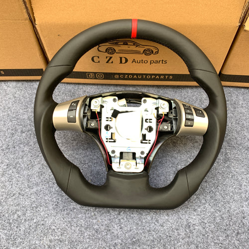 CZD auto parts carbon fiber steering wheel for Chevrolet Corvette C6 Z06 C6 2005-2013 with red center ring