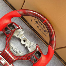 Load image into Gallery viewer, CZD auto parts carbon fiber steering wheel for Lexus IS250 IS300 IS350 2014-2020 with red carbon fiber