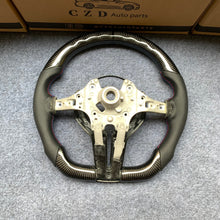 Load image into Gallery viewer, CZD Autoparts For BMW X5M X4 carbon fiber steering wheel gloss carbon fiber trim