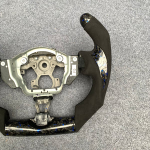 czd auto parts for 2014-2017 Nissan Infiniti FX FX35 FX37 FX50/ QX70/Juke 2011-2017/7th gen Maxima/Sentra SV/Note (UK)/Z34/Z coupe carbon fiber steering wheel black