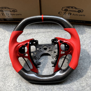 czd auto parts carbon fiber steering wheel for Honda 9th gen Accord SPORT 4 DOOR SEDAN 2013-2017