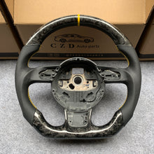 Load image into Gallery viewer, CZD auto parts carbon fiber steering wheel for Audi RS Q3 (8U) with forged carbon fiber